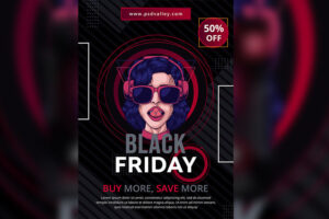 Black Friday Flyer Design Photoshop Tutorial