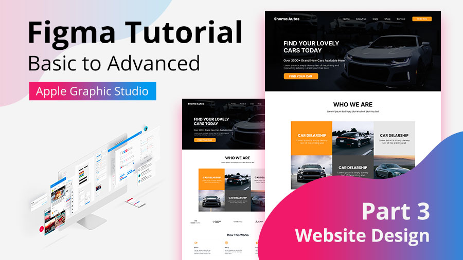 Figma website design tutorial